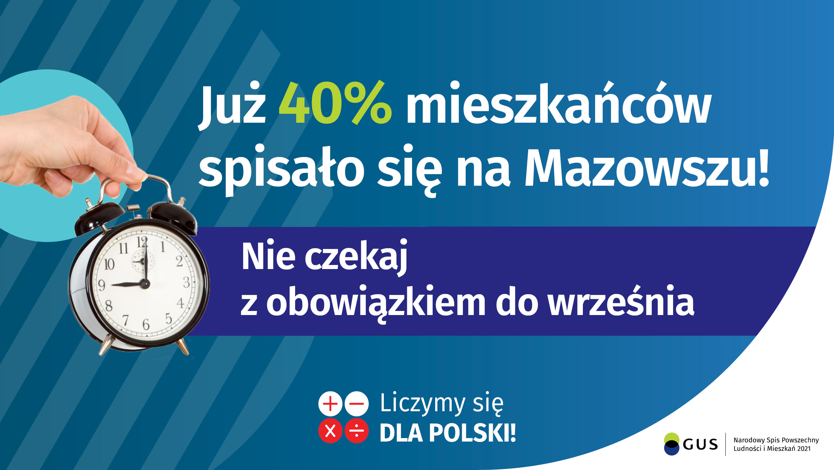 OCK Ostrołęka: NARODOWY SPIS POWSZECHNY 2021 - wynik na półmetku