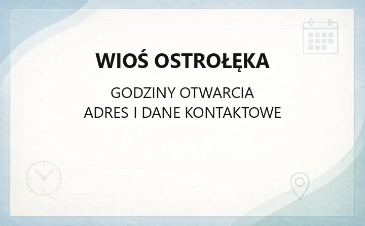 WIOŚ Ostrołęka - kontakt, godziny interwencyjne i zasięg terytorialny