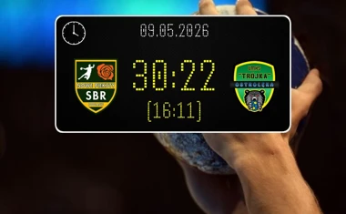 [PIŁKA RĘCZNA] I Liga Mężczyzn (Grupa C) – SBR Podlasie Nowe Piekuty – UMKS Trójka Ostrołęka 30:22 w 26. kolejce. Gospodarze dopisują pewne zwycięstwo