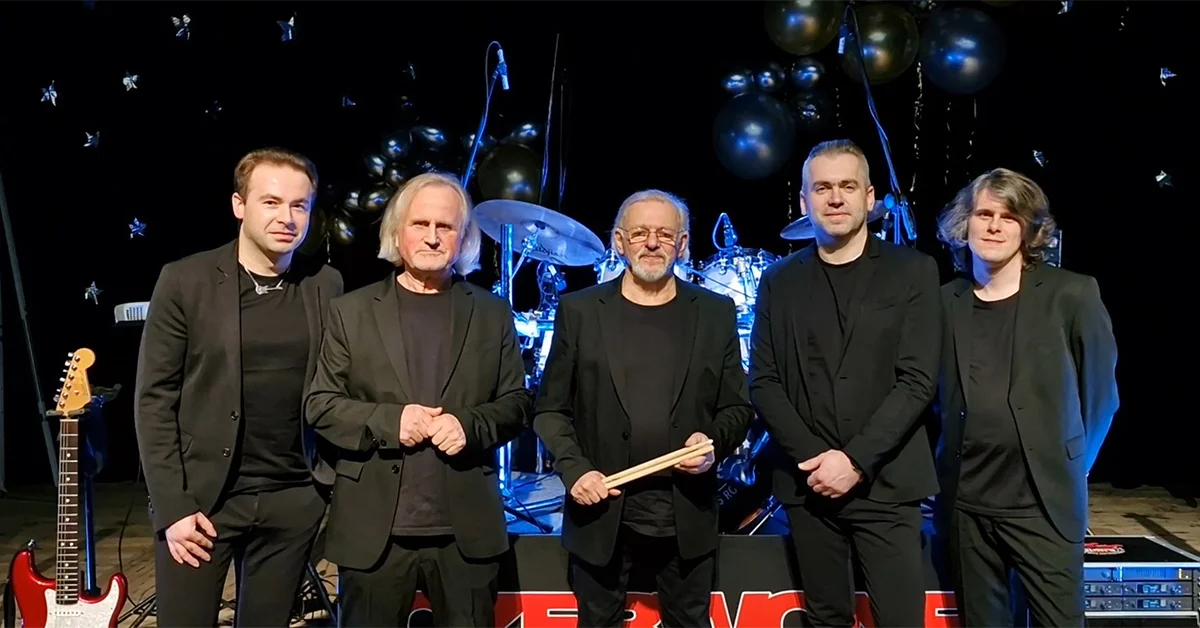 Grafika promocyjna wydarzenia Koncert jubileuszowy zespołu Czerwone Gitary w Ostrołęce
