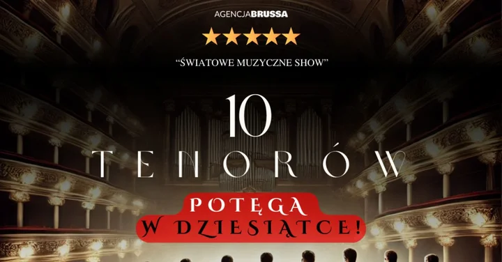 Grafika promocyjna wydarzenia Ostrołęka: 10 tenorów — Dla Ciebie Mamo