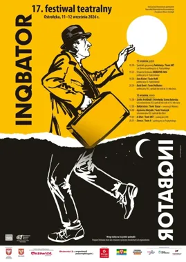 Grafika promocyjna wydarzenia 17. Festiwal Teatralny INQBATOR