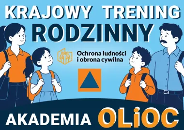 Grafika promocyjna wydarzenia Krajowy Trening Rodzinny – przygotuj się na sytuację kryzysową