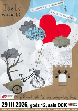 Grafika promocyjna wydarzenia O SŁODKIEJ KRÓLEWNIE I PIĘKNYM KSIĘCIU — spektakl dla rodzin