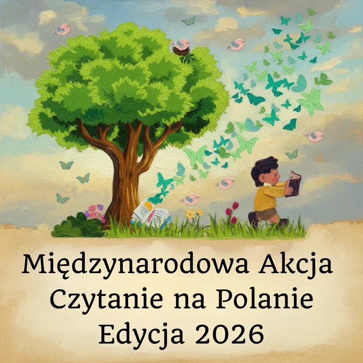 Czytanie pod chmurką wraca do Wojtek. Biblioteka znów rozkłada książki na trawie
