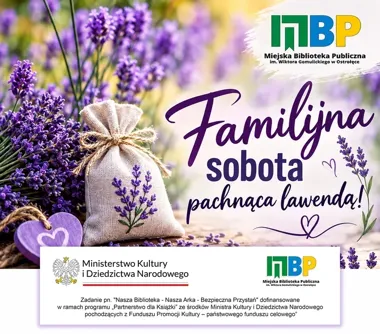 Lawenda, igła i rodzinna sobota w bibliotece w Ostrołęce