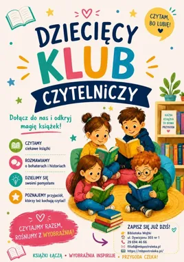 Biblioteka Wojtki otwiera klub, w którym książki zaczynają gadać