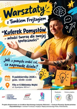 Od pomysłu do gry - Tomek Frejtag zaprasza do Kuferka Pomysłów