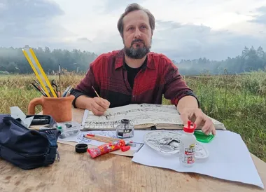 Plakaty, kreska i codzienność - Ostrołęka spotka Tomasza Przeździeckiego