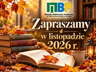 Listopad w ostrołęckiej bibliotece: poezja, wspomnienia i jubileusz