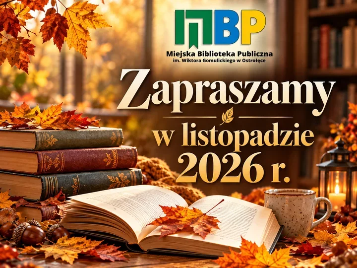Listopad w ostrołęckiej bibliotece: poezja, wspomnienia i jubileusz