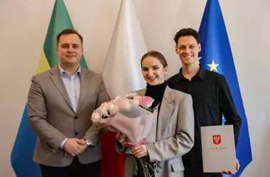 Para z UKS Atria zdobyła brąz i nominację na Mistrzostwa Świata