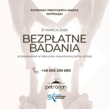 Bezpłatne badania jamy ustnej – okazja na szybkie przesiewy i wczesne wykrycie raka