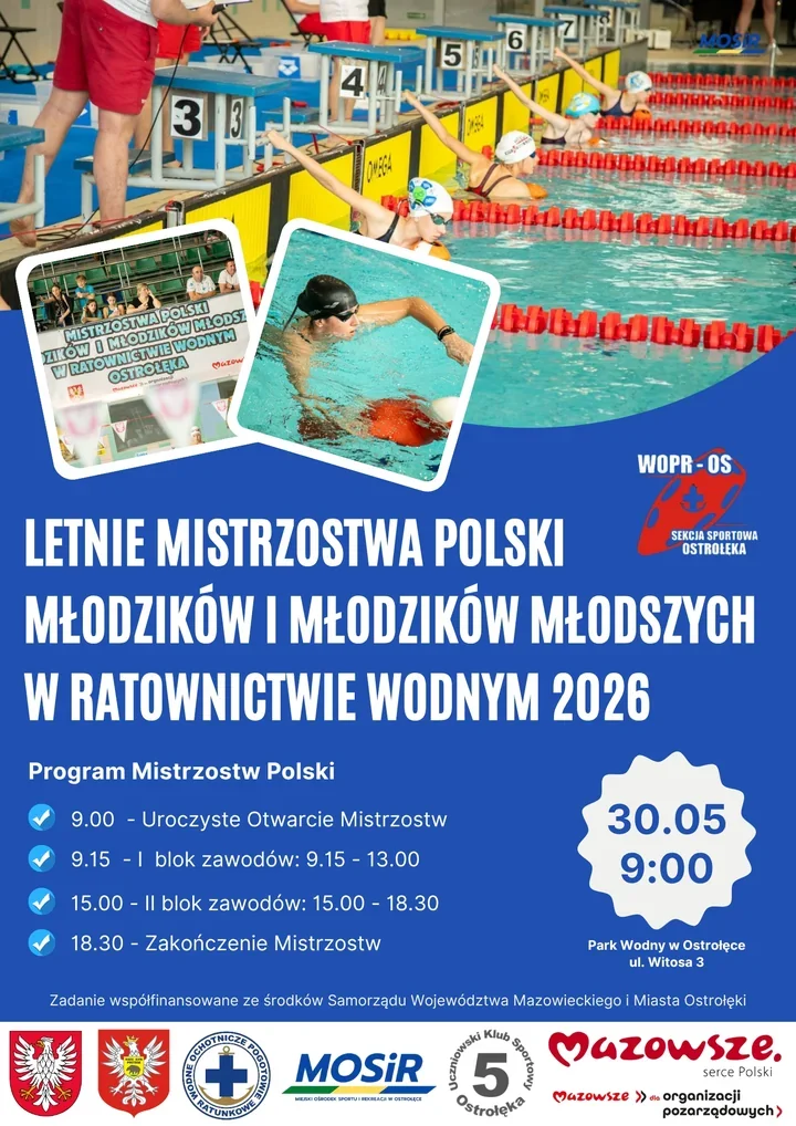 W Ostrołęce szykują się wielkie emocje. Młodzi ratownicy powalczą o medale