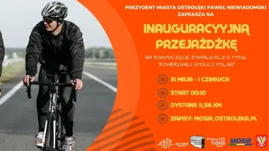 Nocny start i 11,56 km po mieście. Ostrołęka wchodzi do rowerowej rywalizacji