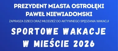 Bezpłatne wakacje ze sportem w Ostrołęce startują już 27 czerwca