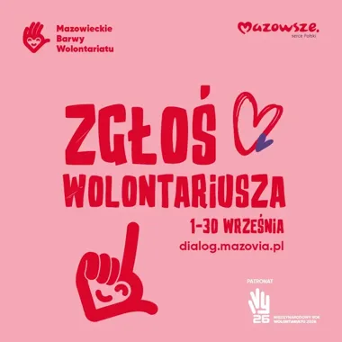 Mazowieckie Barwy Wolontariatu szukają ludzi, którzy zmieniają Mazowsze