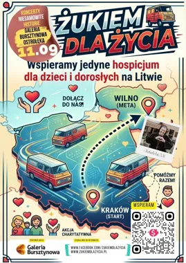 Ostrołęka dołącza do „Żukiem dla życia” - muzyka wesprze hospicjum na Litwie