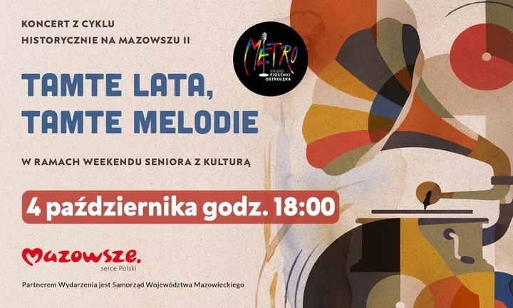 Tamte lata, tamte melodie wracają na scenę Ostrołęki
