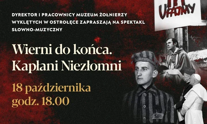 Cztery historie kapłanów, których nie złamała władza. Koncert w Ostrołęce