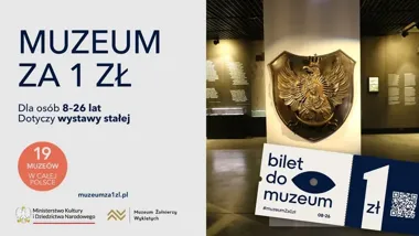 W Ostrołęce muzeum zwiedzisz za 1 zł. Oferta obejmuje osoby do 26 lat