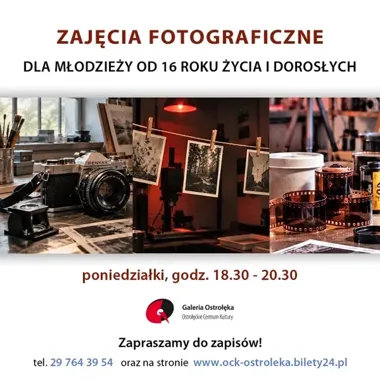 Analogowa fotografia wraca do Ostrołęki. Galeria otwiera zapisy