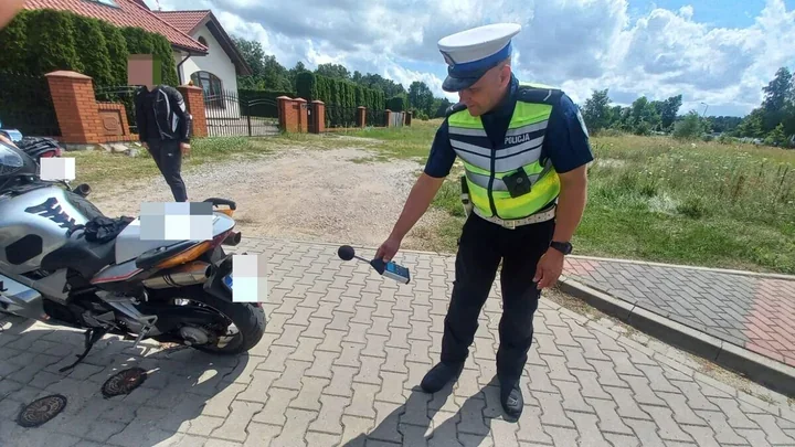 127 motocyklistów pod kontrolą w Ostrołęce. Trzy osoby bez uprawnień