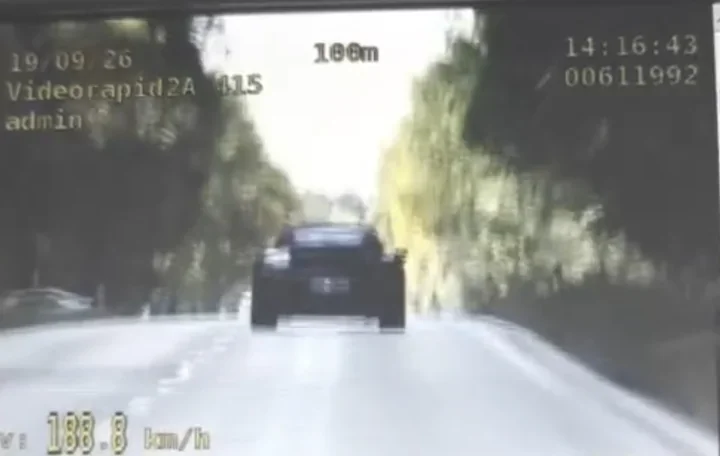 188 km/h na drodze krajowej nr 60. Kierowca Porsche stracił prawo jazdy