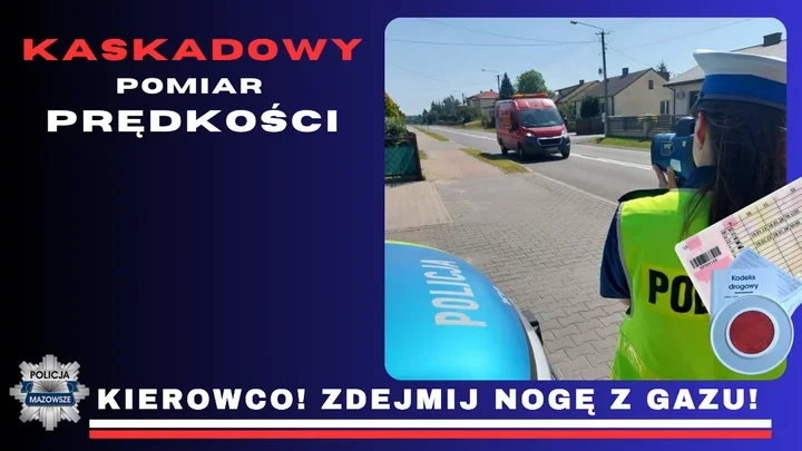 Patrole ustawią się jeden za drugim - kierowcy na Mazowszu nie mają marginesu