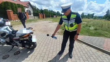 127 motocyklistów pod kontrolą w Ostrołęce. Trzy osoby bez uprawnień