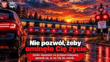 Trzy osoby zginęły na przejazdach. Ostrołęccy policjanci pokazali mocny film