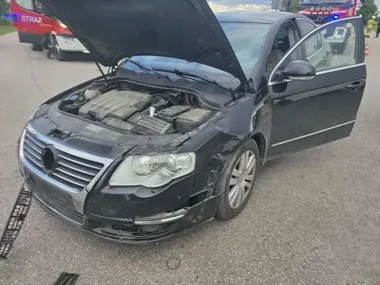 16-latek bez uprawnień zderzył quadem z Volkswagenem. Sprawa w sądzie