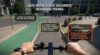 Nowe prezenty wjeżdżają na chodniki - policja ostrzega rodziców