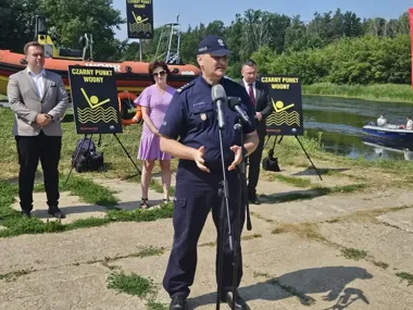 Siedem czarnych punktów nad Narwią. Policja i WOPR ruszają z ostrzeżeniem