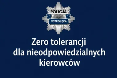 Pijany kierowca z dożywotnim zakazem wpadł w Ostrołęce i usłyszał wyrok