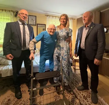 Mieszkaniec gminy Kadzidło ma 100 lat. Wspominał, że Polska jest najważniejsza