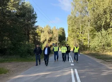 Asfalt zamiast żwiru w Ludwinowie. Przebudowa 325 metrów kosztowała 561 tys. zł