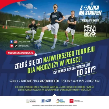 Szkoły i kluby mogą zgłosić drużyny. Na końcu czeka Narodowy i zagraniczny obóz