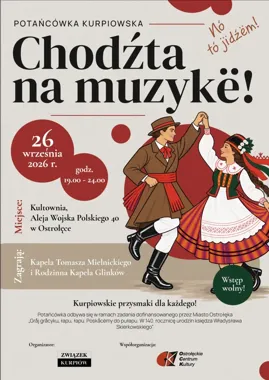 Kurpiowska potańcówka w Ostrołęce. Zagrają dwie kapele