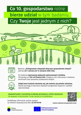 Część rolników dostanie ankietę z GUS. Najpierw odpowiedź przez Internet